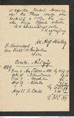 Nachlass Franz Steindachner, Brief von August Müller an Franz Steindachner (19.11.1889), Inv.Nr. 356.03, Seite 2